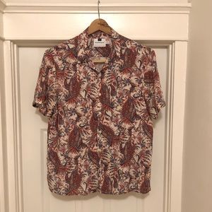 Topman Short Sleeve Design Printed Shirt
